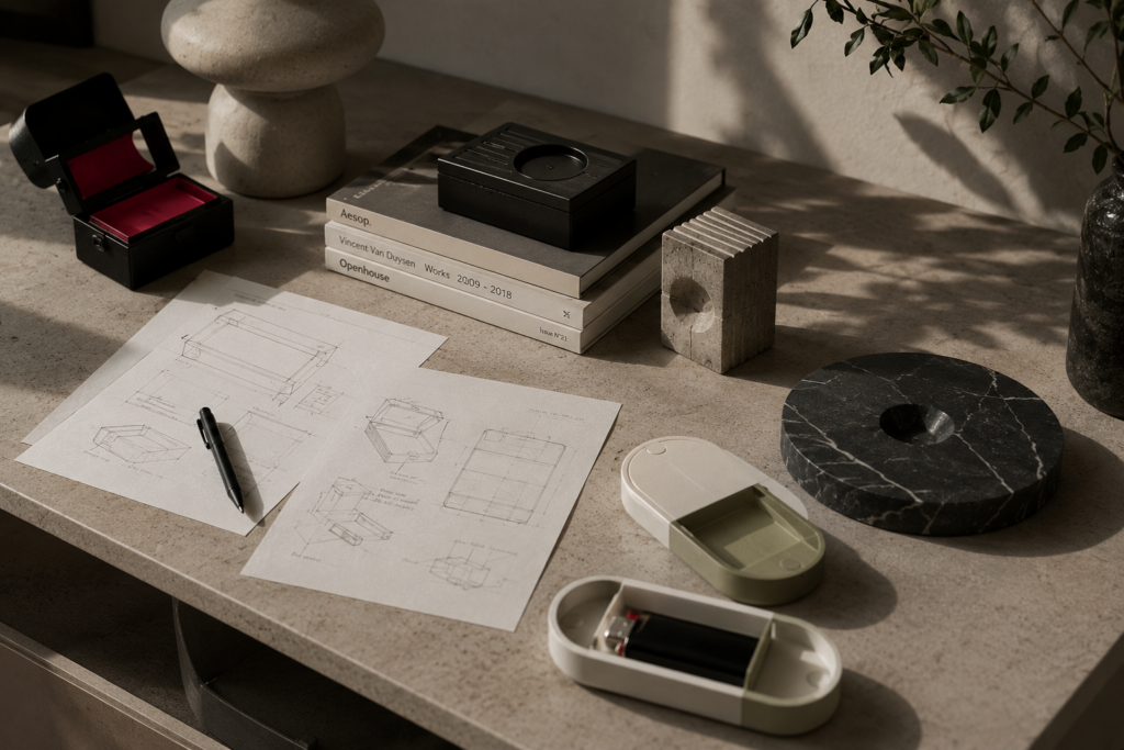Contact hero | Haus Stash object